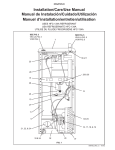 Installation/Care/Use Manual Manual de Instalación/Cuidado