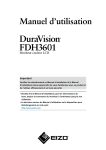 DuraVision FDH3601 Manuel d`utilisation