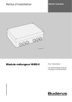 Module mélangeur HHM-6 - Bosch Thermotechnology