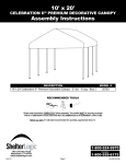 10` x 20` Assembly Instructions