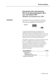 Connexion des processeurs PLC-5 et des processeurs SLC sur une