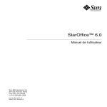 Manuel de Star Office 6.0