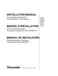 installation manual manuel d`installation manual de instalacion