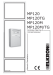 Notice d`installation Centrale MP120