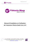 Extension Vittoria Quick Cart - Vittoria shop: accueil EXTENSIONS