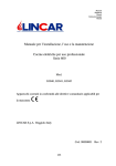 Manuale per l`installazione, l`uso e la manutenzione Cucine