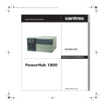 PowerHub 1800 Manuel d`installation