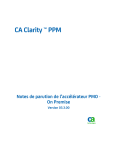 Notes de parution de l`acc&eacute;l&eacute;rateur PMO