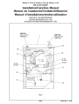 Installation/Care/Use Manual Manual de Instalación/Cuidado