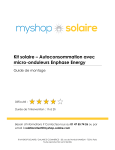 Guide de montage - Kit solaire Autoconsommation Enphase Energy