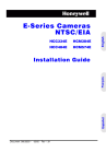 E-Series Cameras NTSC/EIA Installation Guide