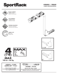 SportRack Bike Racks Installation Instructions