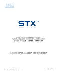 (stxs – stxct – stxbp – stxctbp) manuel d`installation et d