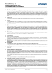 Condition g&eacute;n&eacute;rales de vente des transmetteurs