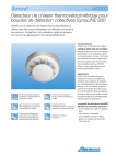 Synova® HI320C Détecteur de chaleur