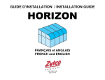 GUIDE D`INSTALLATION / INSTALLATION GUIDE