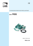 SERIE FROG FROG