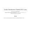 Guide d`introduction à Debian GNU–Linux - Page d`accueil