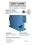 Model No. IX800 Operation and Maintenance Manual