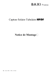 Notice Capteur tubulaire HP-DF BA1333-I-FR-0