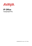 IP Office Voicemail Pro