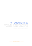 W4 Extension Bus - Manuel d`installation et de configuration