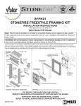 sffk01 stonefire freestyle framing kit installation instructions