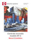 Centrale incendie modèle XF-C