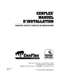 cenflex® manuel d`installation