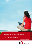 Notice Installation AlphaWeb V1.61