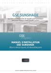 GSE SUNSHADE Système d`intégration en façade