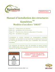 Instruction Pose Structure Kameleon DROIT - v4.1