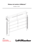 LiftMaster rideau de lumiere modele LC
