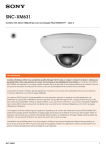 SNC-XM631 Brochure