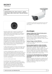 Sony : Informations produit : SNC-CH180