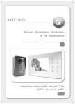 Manuel d`installation, d`utilisation et de maintenance
