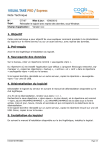 Note Technique 1. Objectif 2. Pr&eacute;-requis 3