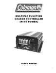 multiple function charge controller (wind power)