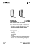 8143 Modules de commutation PTM1.2QD PTM1.4QD
