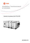 Centrales de traitement d`air CCTA/CCTB / Installation
