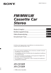 FM/MW/LW Cassette Car Stereo