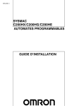 sysmac c200hx/c200hg/c200he automates programmables