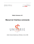 Dollar Universe v5.1 Manuel de l`interface commande