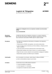 2530 Logiciel de Télégestion ACS600