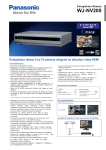 Fiche Panasonic WJ-NV200