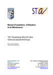 Manuel d`Installation, d`Utilisation et de Maintenance TSV