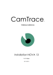 Installation CamTrace 7.13