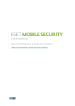 1. Installation d`ESET Mobile Security
