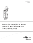 Stations de pompage TOP 50&ndash;150 (9050.010