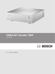 VIDEOJET decoder 7000 : Guide d`installation